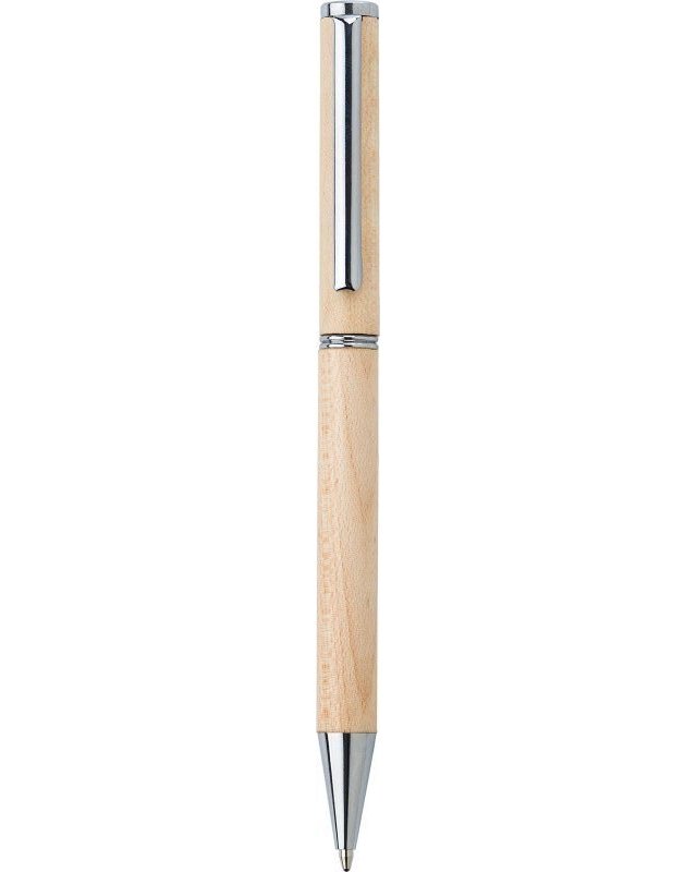 Penna a sfera lucienne | legno d'acero | twist