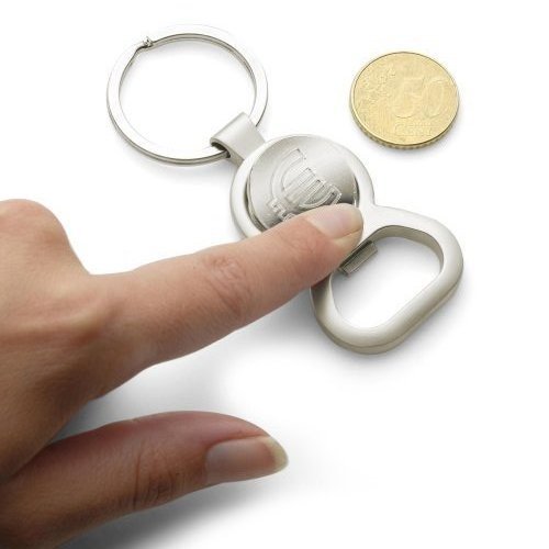 Portachiavi soren | con apribottiglie e gettone