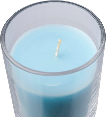 Candela riven | vetro con coperchio bambù
