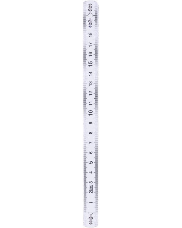 Righello pieghevole karl | plastica | 2 metri