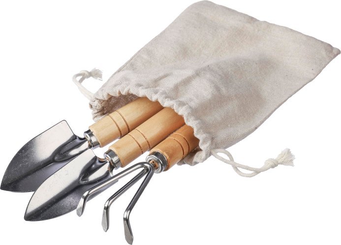 Set da giardino jeanette | legno | 3 pezzi