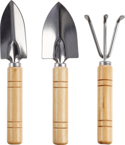 Set da giardino jeanette | legno | 3 pezzi