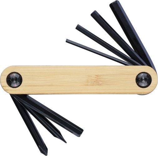 Set di riparazione bici edna | 7 pezzi | bambù