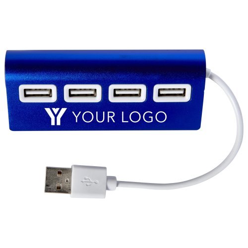 Hub usb leo | alluminio | 4 porte