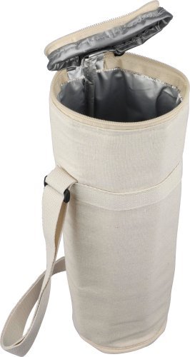 Borsa termica per bottiglia eugene | riciclato | cotone | 1,5 l