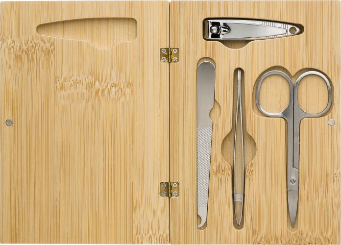 Set manicure lydia | bambù | 4 pezzi