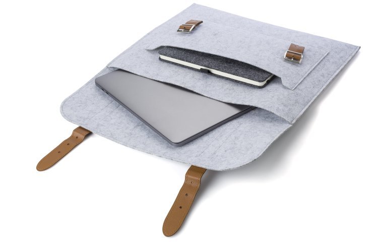 Borsa portadocumenti amelia | riciclato | feltro