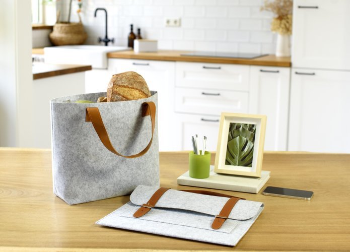 Borsa portadocumenti amelia | riciclato | feltro