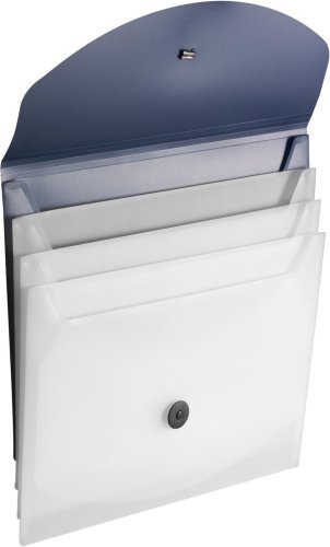 Borsa portadocumenti louise | plastica | a4 | espandibile