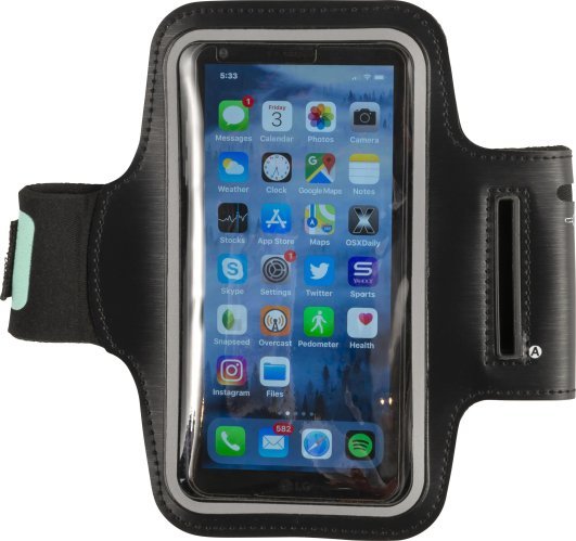 Fascia porta-telefono danny | plastica e velcro