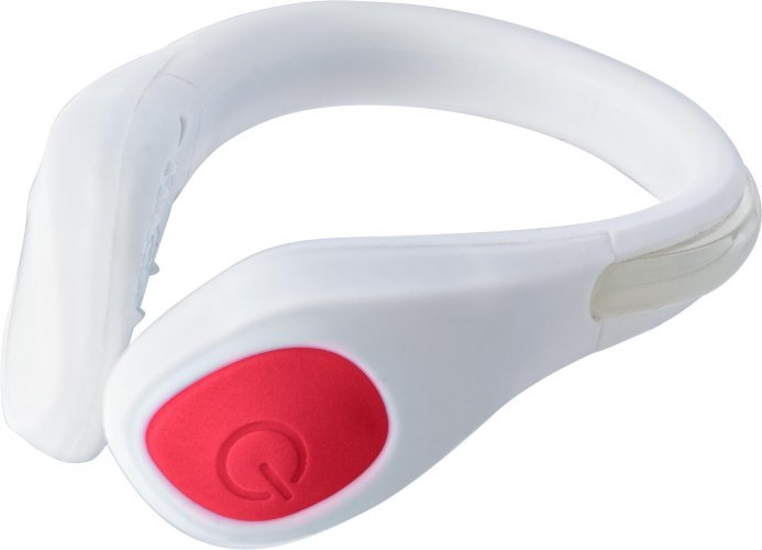 Cavigliera in silicone, luce led rossa rosanna
