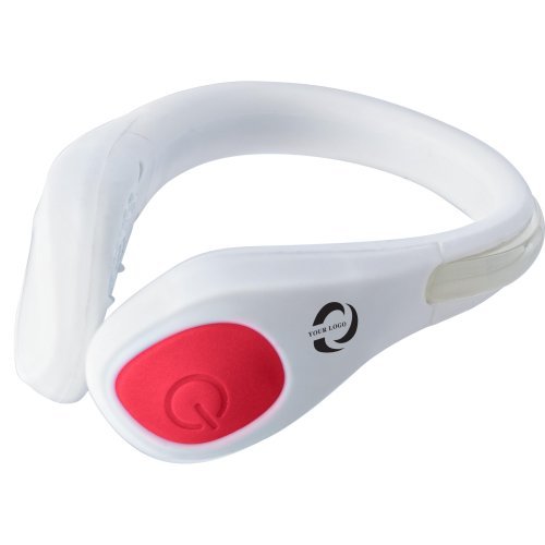Cavigliera in silicone, luce led rossa rosanna