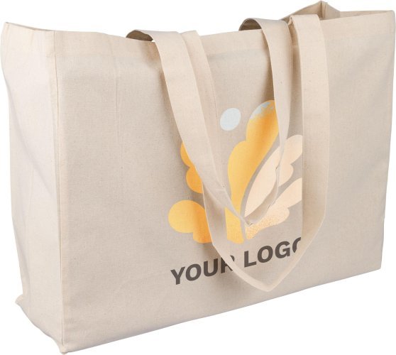 Shopping bag in cotone 180 g/m² novi