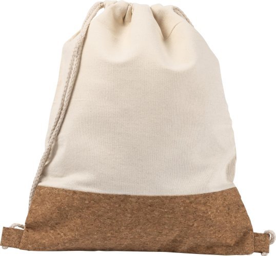 Zaino tianna | cotone 250 g/m² | sughero | 1,2 l