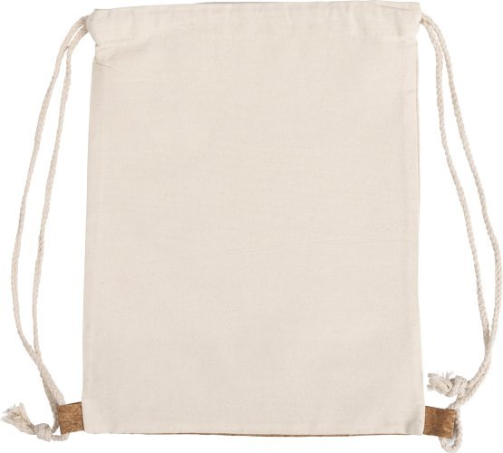 Zaino tianna | cotone 250 g/m² | sughero | 1,2 l