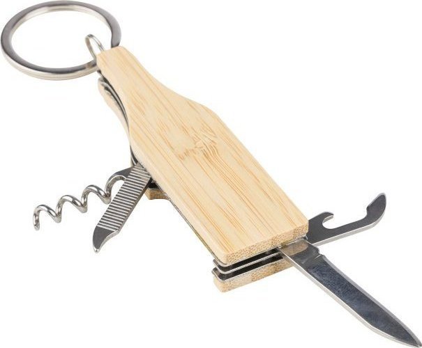 Portachiavi multitools bambù inaya
