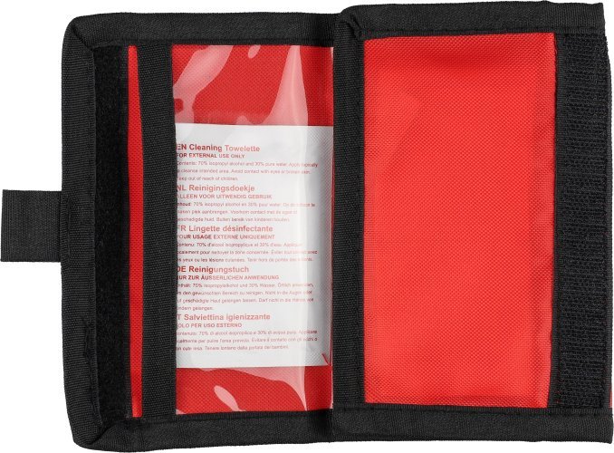 Kit primo soccorso in poliestere 600 d rpet kairo