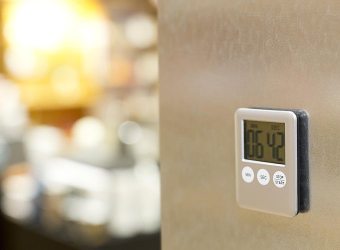 Timer da cucina con magnete in abs lorelei