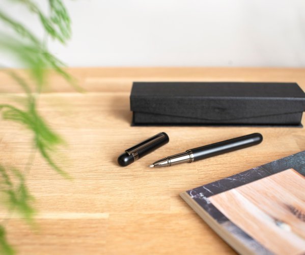 Penna rollerball in alluminio bridger