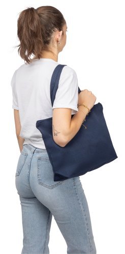 Borsa tote in policotone riciclato 330 g/m2 malina