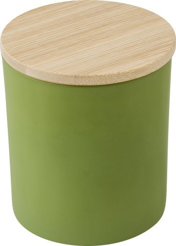 Candela di vetro lucas | cera vegetale | 200 g