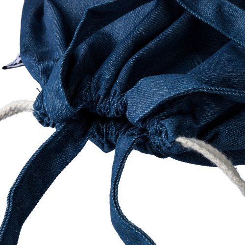 Sacca con coulisse dex | denim riciclato | 6,6 l