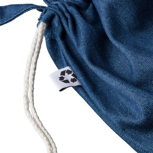 Sacca con coulisse dex | denim riciclato | 6,6 l