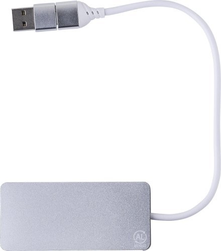 Hub usb layton | alluminio | 3 porte