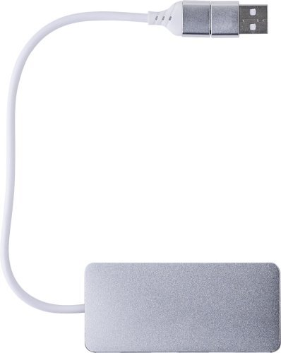 Hub usb layton | alluminio | 3 porte