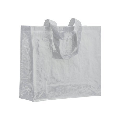 Shopper  in polipropilene laminato, 39.5x35x14 cm