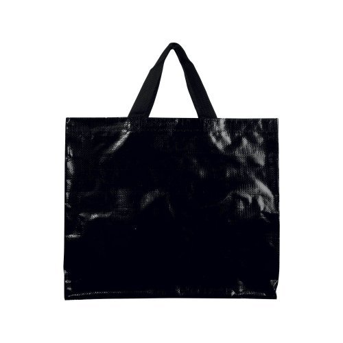 Shopper  in polipropilene laminato, 39.5x35x14 cm