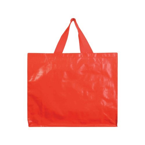 Shopper  in polipropilene laminato, 39.5x35x14 cm