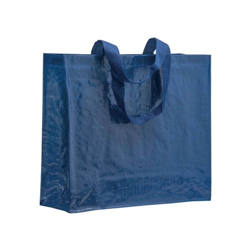Shopper  in polipropilene laminato, 39.5x35x14 cm