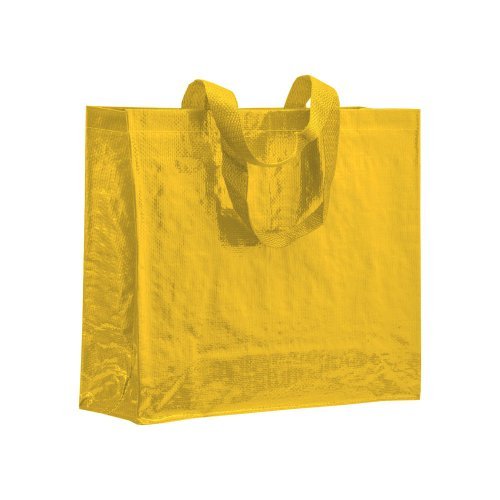Shopper  in polipropilene laminato, 39.5x35x14 cm
