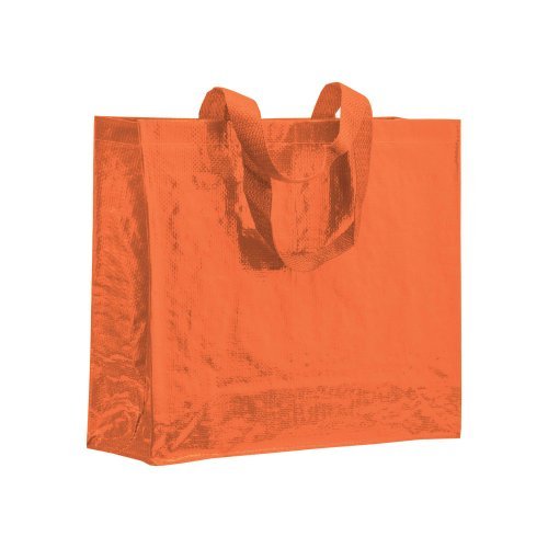 Shopper  in polipropilene laminato, 39.5x35x14 cm