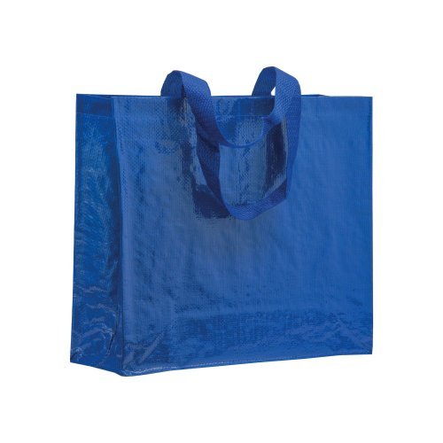 Shopper  in polipropilene laminato, 39.5x35x14 cm