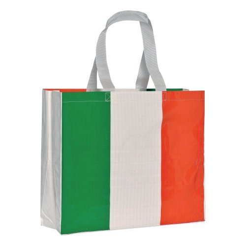 Shopper  in polipropilene laminato, 39.5x35x14 cm