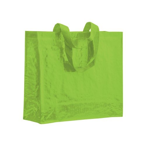 Shopper  in polipropilene laminato, 39.5x35x14 cm