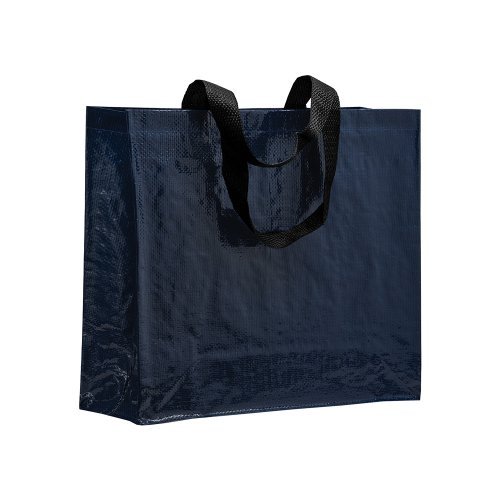 Shopper  in polipropilene laminato, 39.5x35x14 cm