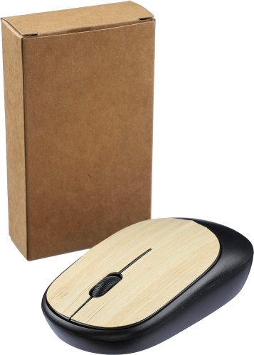 Mouse wireless eileen | dettagli in bambù