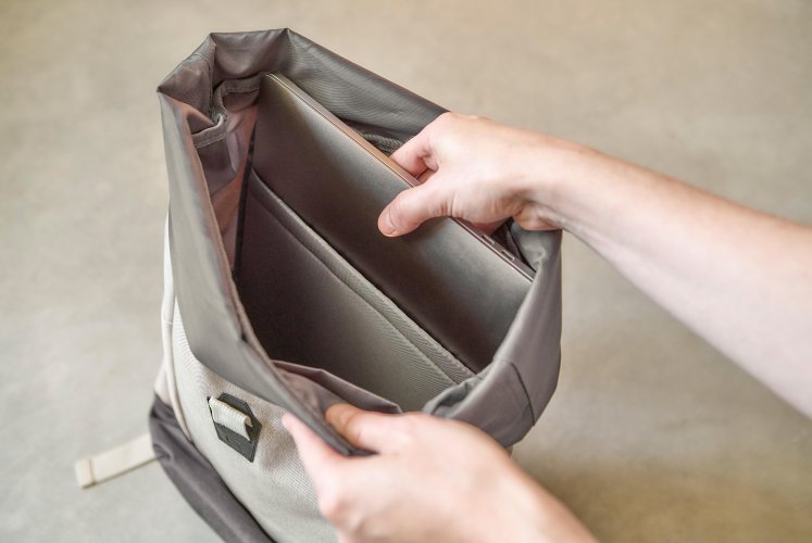 Zaino marlene | riciclato | chiusura a rullo | 25 l