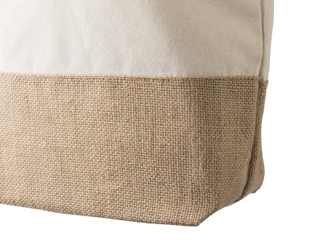 Shopper diego | cotone 280 g/m² | fondo in juta