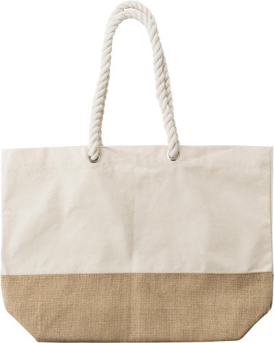 Shopper diego | cotone 280 g/m² | fondo in juta