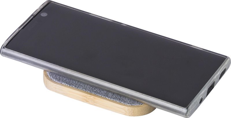 Caricatore wireless moses | bambù | rpet | 15w