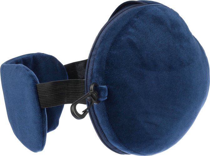 Cuscino da viaggio leontine | 2 in 1 con maschera per dormire