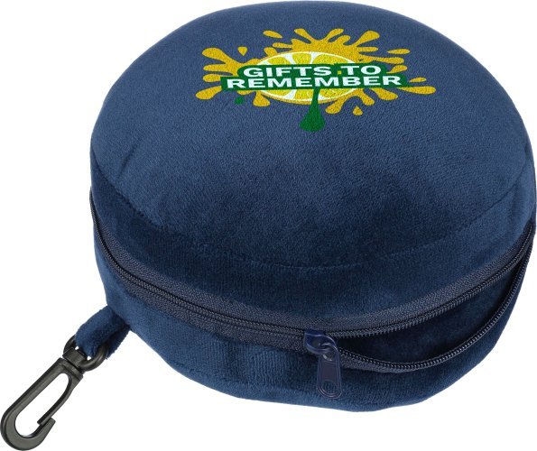 Cuscino da viaggio leontine | 2 in 1 con maschera per dormire