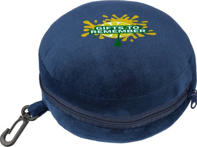 Cuscino da viaggio leontine | 2 in 1 con maschera per dormire