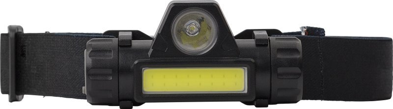 Torcia frontale mina | plastica | led + cob | ricaricabile usb-c