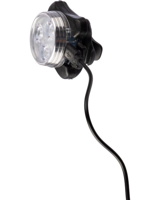 Set di luci per bici elisabeth | plastica e silicone | ricaricabile | 4 modalità