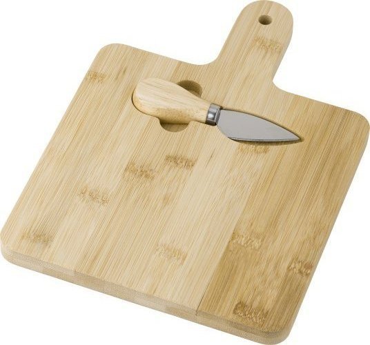 Tagliere per formaggi jelena | bambù | con coltello